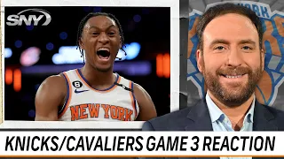 Ian Begley talks RJ Barrett, Knicks defense, and what’s next after Game 3 win over Cavs | SNY