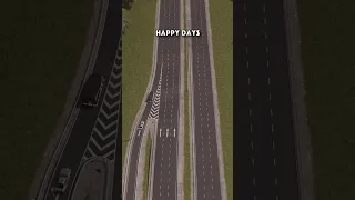 Realistic Highway Merge In Cities Skylines 🛣️ #Shorts