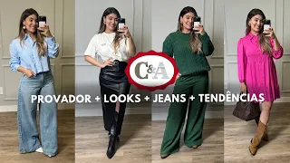 PROVADOR CEA + JEANS C&A + LOOKS E TENDÊNCIAS DE INVERNO 2024 + CUPOM C&A