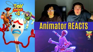 REACTING TO *Toy Story 4* THAT'S KEANU??!?! (First Time Watching) Animator Reacts