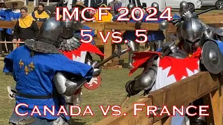 IMCF 2024 Canada vs. France 5 vs. 5. Pool Stage