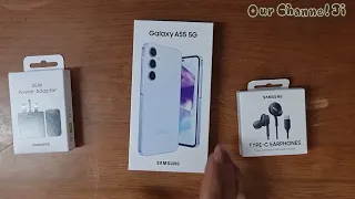 Samsung Galaxy A55 5G Unboxing