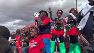 Kenya 7s Fans corner at USA Las Vegas 7s 2019