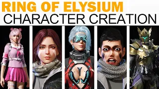 Ring of Elysium Character Creation (Male & Female, Full Customization, Cosmetics, Outfits, More!)