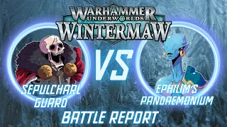 Warhammer Underworlds Battle Report: Sepulchral Guard vs Ephilim's Pandaemonium