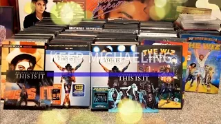 my Michael Jackson DVD collection