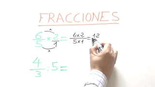 Multiplicar y dividir fracciones y números naturales