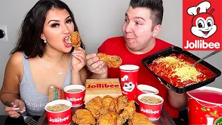 Karlee's First Time Trying Jollibee • MUKBANG