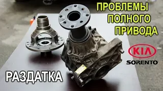 Проблемы полного привода на Киа Соренто II.( Problems of all-wheel drive on the Kia Sorento II)