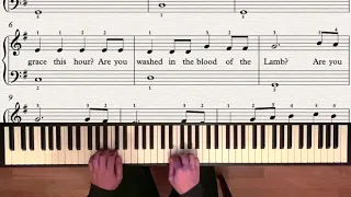 Are You Washed In The Blood - Easy Piano Arrangement