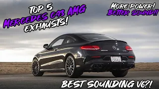 Top 5 Mercedes C43 AMG 3.0 V6 Exhausts!