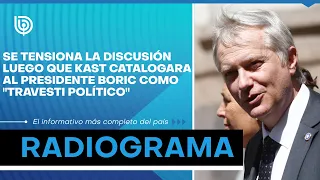 Se tensiona la discusión luego que Kast catalogara al Presidente Boric como "travesti político"