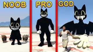 ATUALIZEI o CARTOON CAT FRACO até o CARTOON CAT DEUS no GTA 5 ! (Épico )