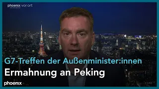 Ulrich Mendgen aus Tokio zum G7-Treffen der Außenminister:innen am 18.04.23