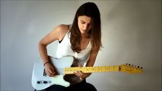 TOP 5 Hottest FEMALE Guitarists in the world! Shredding their guitars!