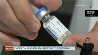 Brasil não tem previsão de chegada da vacina da Janssen