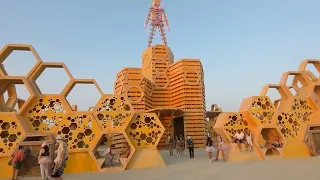 Burning Man 2023 Tutu Tuesday Sunset Onewheel Deep Playa Raw