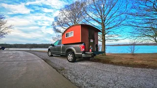 Truck Camping on a Lake | Road Trip to Southern IL (ep. 3)