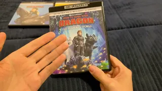 How to Train Your Dragon Trilogy 4k Unboxing