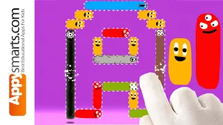 Alphabet With Numberblock Like Characters - Dragonbox Numbers Gameplay by Appysmarts