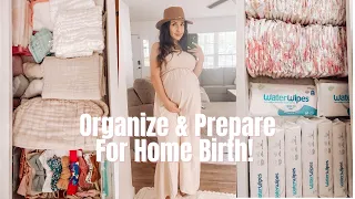 NEST WITH ME! 36 Weeks Pregnant + Preparing For My Home Birth!