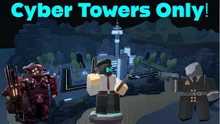 Cyber Stars! (Cyber Towers Only) | ROBLOX Tower Defense Simulator