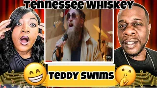 Amazing!!   Teddy Swims - Tennessee Whiskey (Reaction)