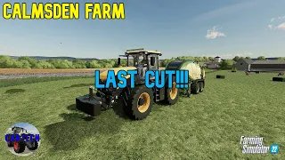 LAST CUT OF THE YEAR!!! Calmsden Farm Ep 67 - Farming Simulator 22