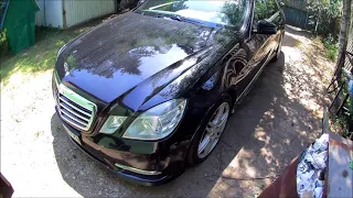 Mercedes E200 W212 Отзыв владельца после 3х месцев владения и 10 тыс км пробега