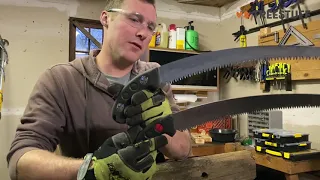 Silky Zubat Arborist Hand Saw - Joe Padens Customer Video Review - TreeStuff