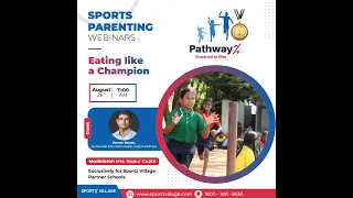 Episode 7- Eating Like a Champion | PathwayZ | Sports Parenting Webinars