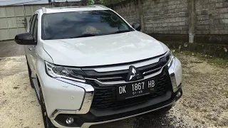 All New Pajero Sport Quartz White Pearl with Camui Chromed Chain Nano Coating After 1 Year of Usage