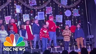 Second Grader's Holiday Performance Goes Viral For Fun Dance Moves