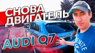 Audi Q7  Опять гремит цепь  Разбираем мотор