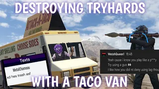 Destroying orb spammer & tryhards with Taco van, Chaos with MetPro SOWC & more! | GTA Online