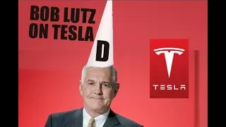 Bob Lutz Epic Fail! Tesla hater.