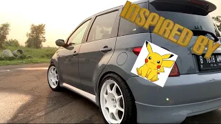 CARVLOG INDONESIA - TOYOTA IST 2005  (gara gara PIKACHU)