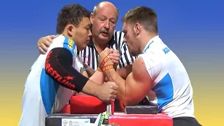NURDAULET AIDARKHAN vs MIKHAIL NIFONTOV World Armwrestling Championship 2023