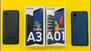 Samsung Galaxy A3 Core vs Samsung Galaxy A01 Core