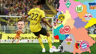 DAS EPISCHE BUNDESLIGA *LANDKARTEN* ELFMETER BATTLE 🇩🇪 😱🏆 (Fläche verteidigen!)