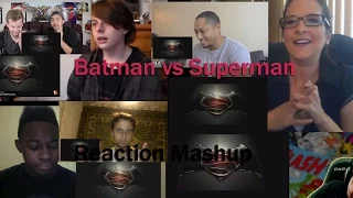 Batman V Superman Comic Con Trailer REACTION MASHUP!