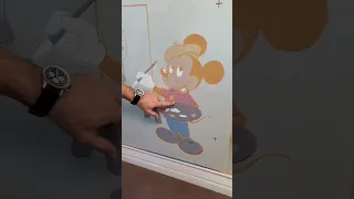 Dad Turns Kid's Scribble on Wall into Work of Art! 🎨🖌