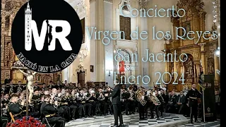 Concierto armónico de la Agrupación Musical Virgen de los Reyes en la Iglesia de San Jacinto 19-1-24