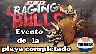 PBR Raging bulls evento de la playa completado