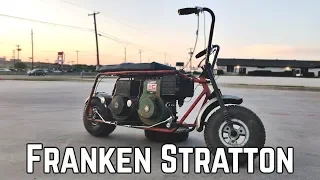 Rat Rod 16 HP Twin Engine Mini Bike Build