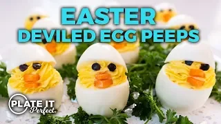 Deviled Egg Peeps *EASTER RECIPE* | Plate It Perfect