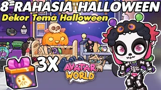 8 RAHASIA HALLOWEEN & DEKOR TEMA HALLOWEEN - CHALLENGE 1 | AVATAR WORLD | PAZU