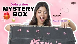 *SHOCKED* 😳 My Subscriber Sent Me A Huge Box Of Gifts Worth ₹5000/- 🎁Delhi ✈️ Mumbai