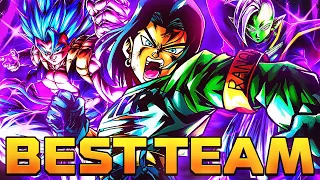 WHY IS NO ONE SPEAKING ON THIS TEAM?! THE BEST BUILD FOR LF MVP ANDROID 17! (Dragon Ball Legends)