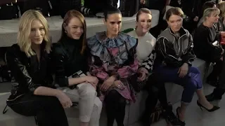 Many Celebrities Front Row for the Louis Vuitton Resort Fashion Show in NYC